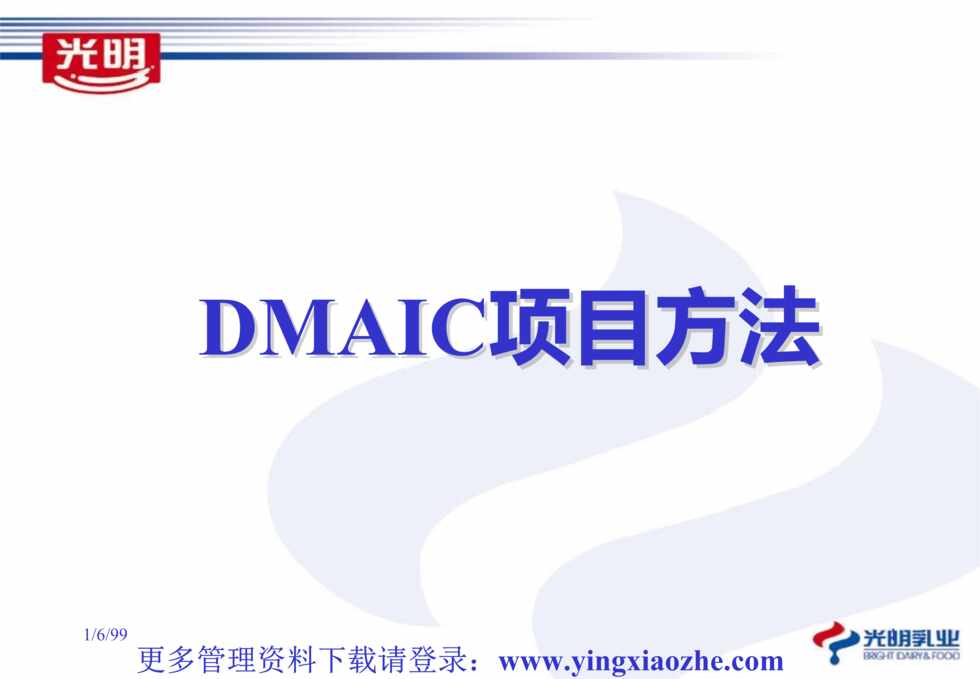 DMAICĿμ(ppt29ҳ)PPT1ҳͼƬ