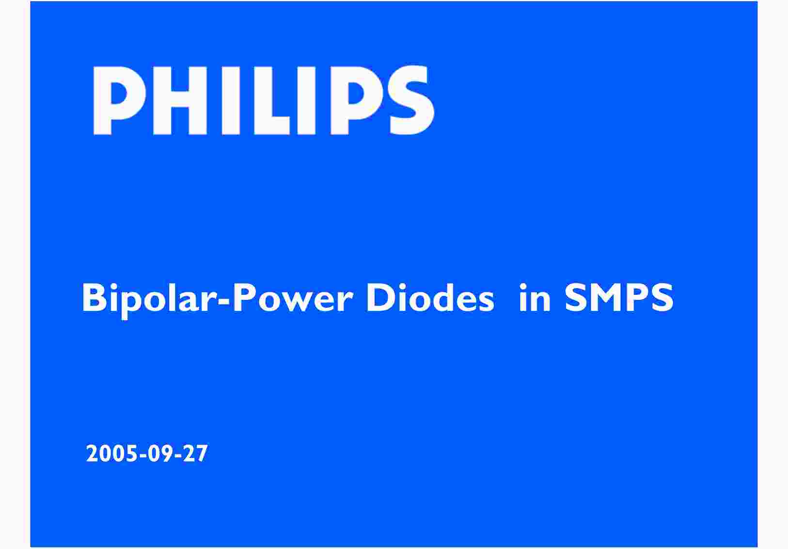 PHILIPSָӦϣSMPSPDF1ҳͼƬ